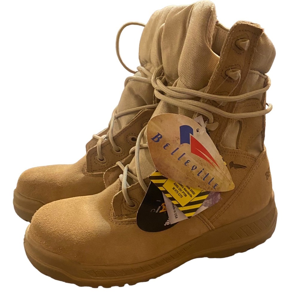 BELLEVILLE 310ST Steel Toe Military Hot weather Boots Size 05.5 R